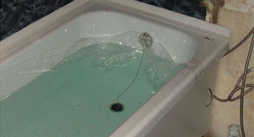 Установкой акрилового вкладыша | Калтан